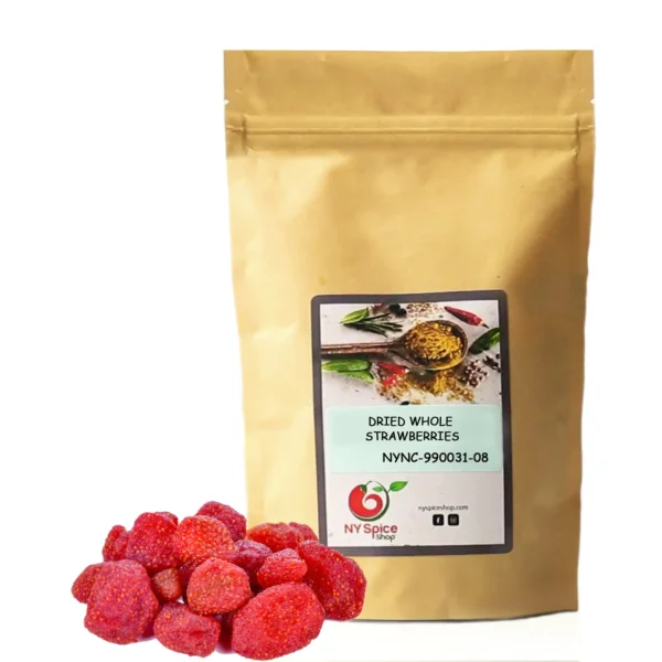 NY SPICE SHOP Dried Whole Strawberry 48 Ounces Dried Fancy Strawberries Natural Dry Fruits