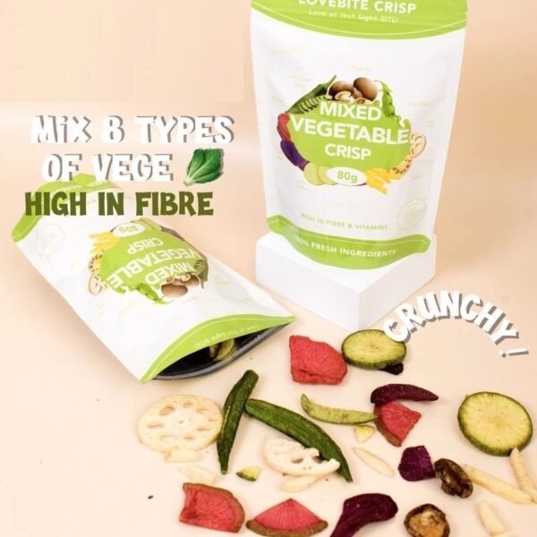 LOVEBITE Mix 8 Vegetable Crisp 80g